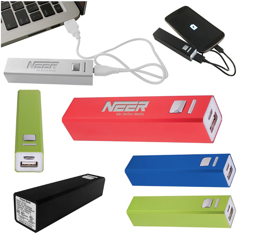 Aluminum Power Bank Emergency Battery Charger